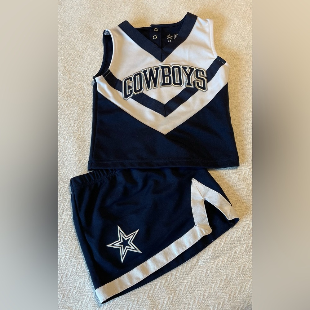 Dallas Cowboys Little Girls Cheerleader outfit